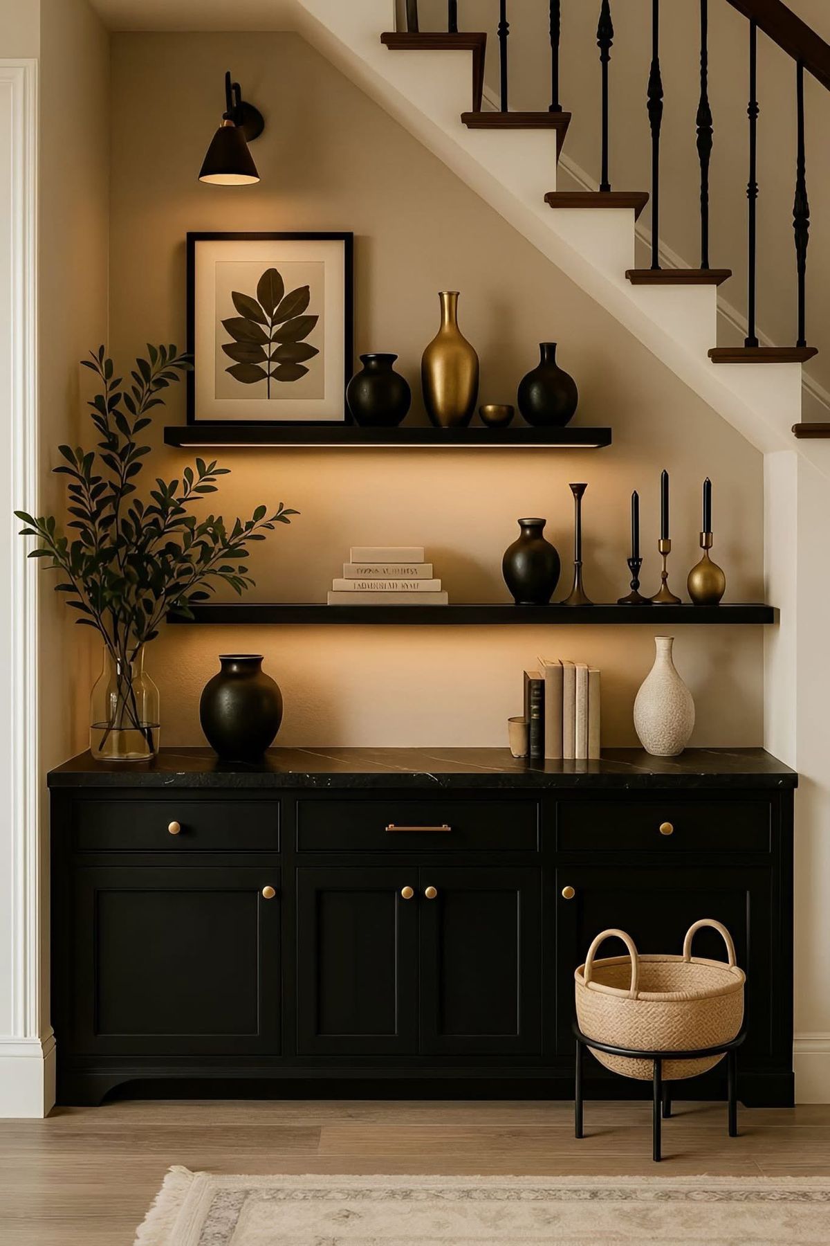 دکوری و ویترین پذیرایی توکار