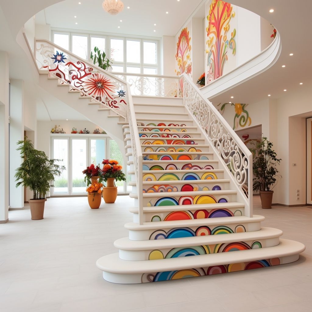 راه پله های خلاقانه جالب