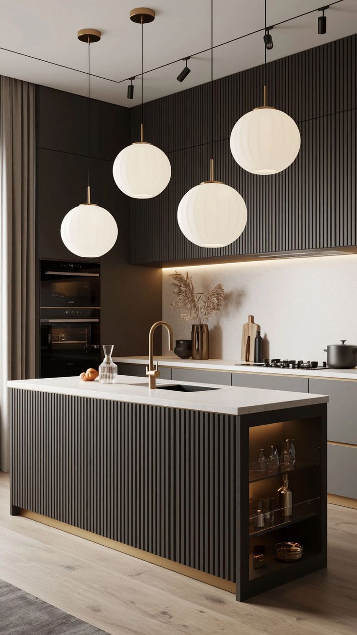 لوستر و چراغ آویز آشپزخانه