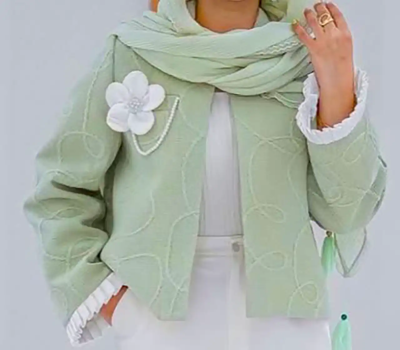 استایل با کت مینیمال