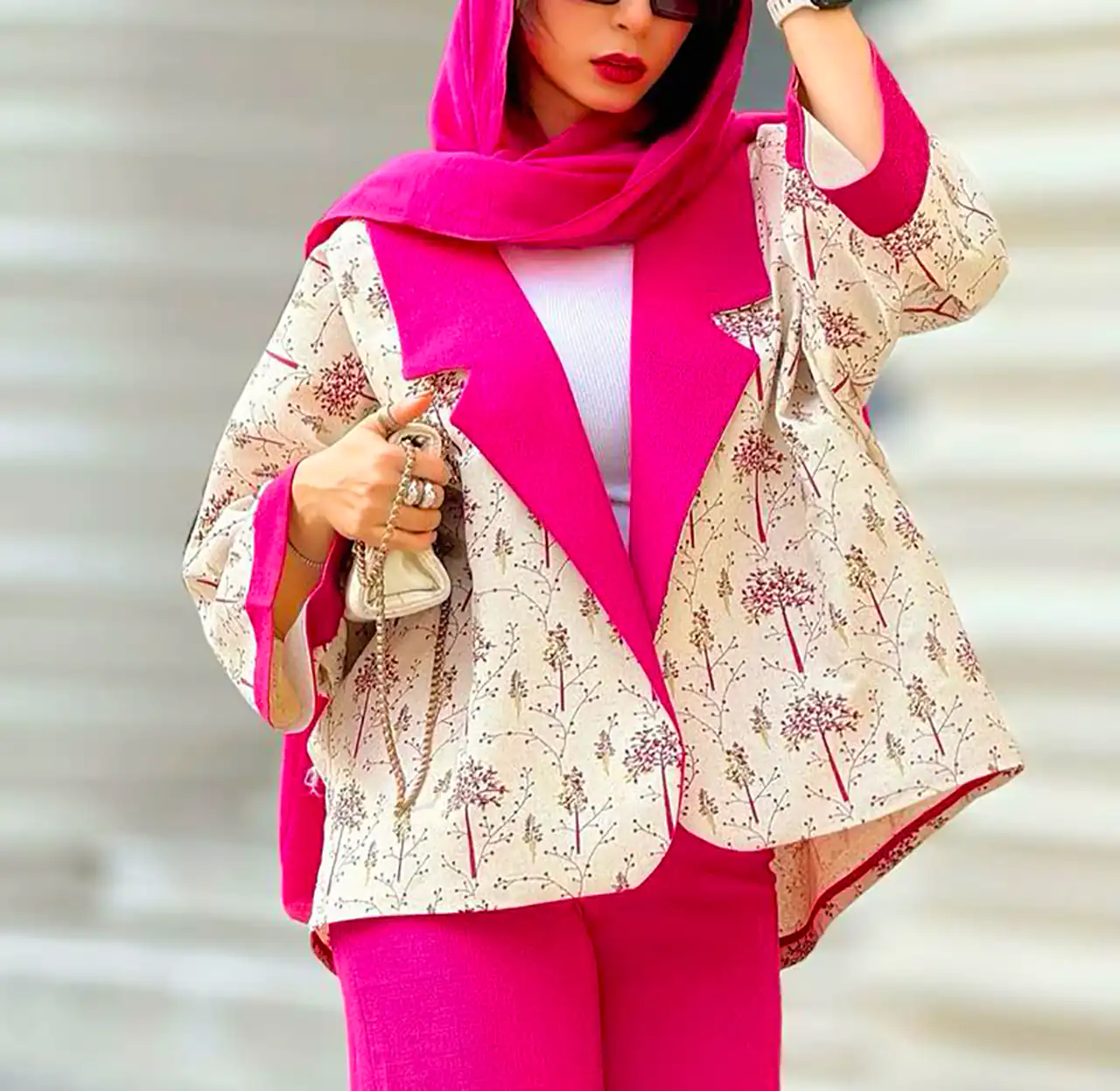 استایل با کت مینیمال