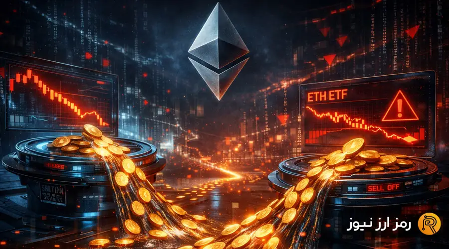 خروج بی‌وقفه سرمایه از ETFهای اتریوم؛ آیا سقوط قیمت ETH ادامه دارد؟