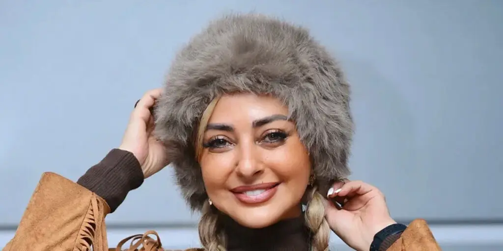 میکاپ شگفت‌انگیز نفیسه روشن برای شب یلدا؛ سبز مخملی که همه را متحیر کرد!