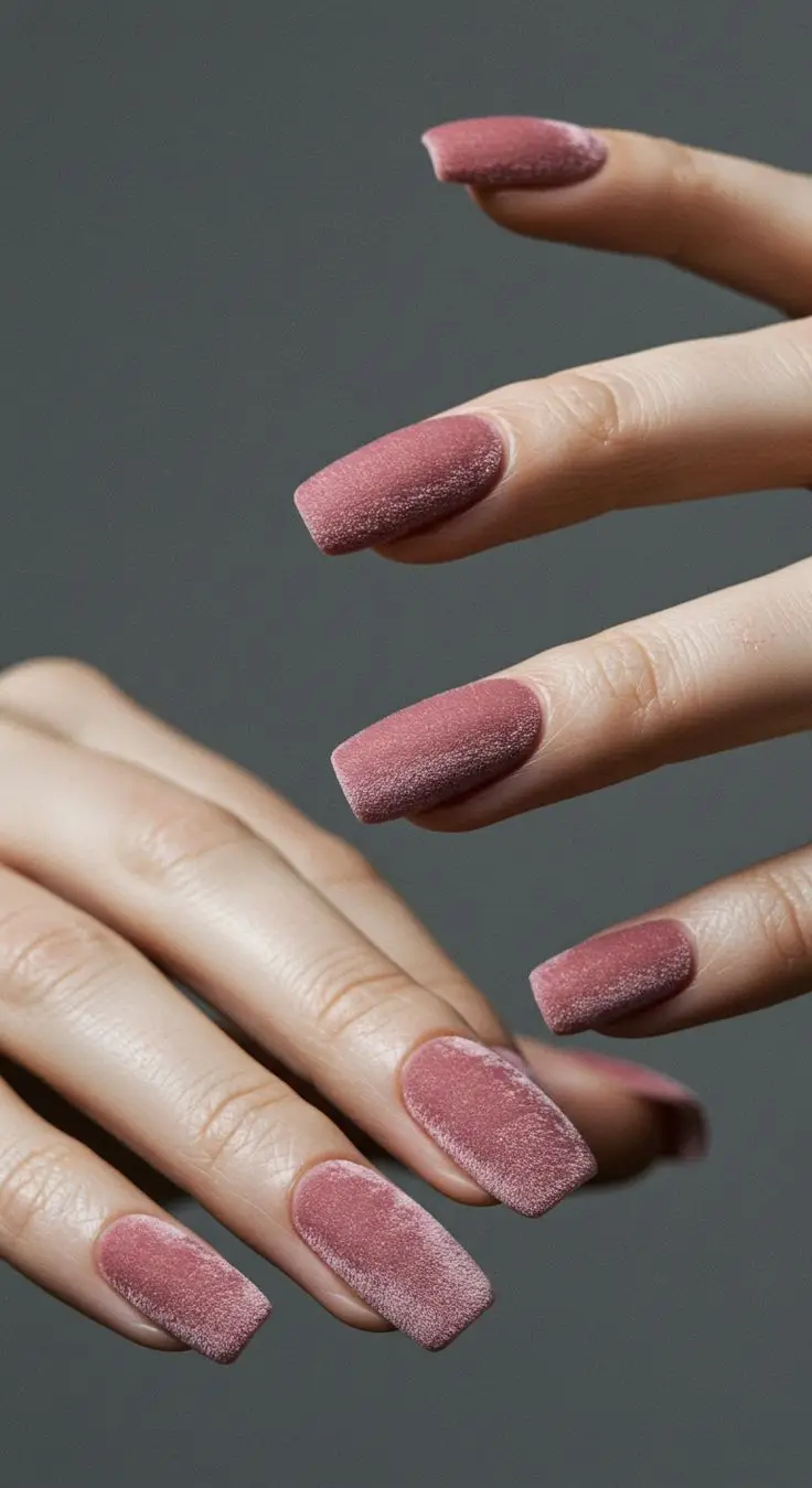 لاک ناخن مخملی