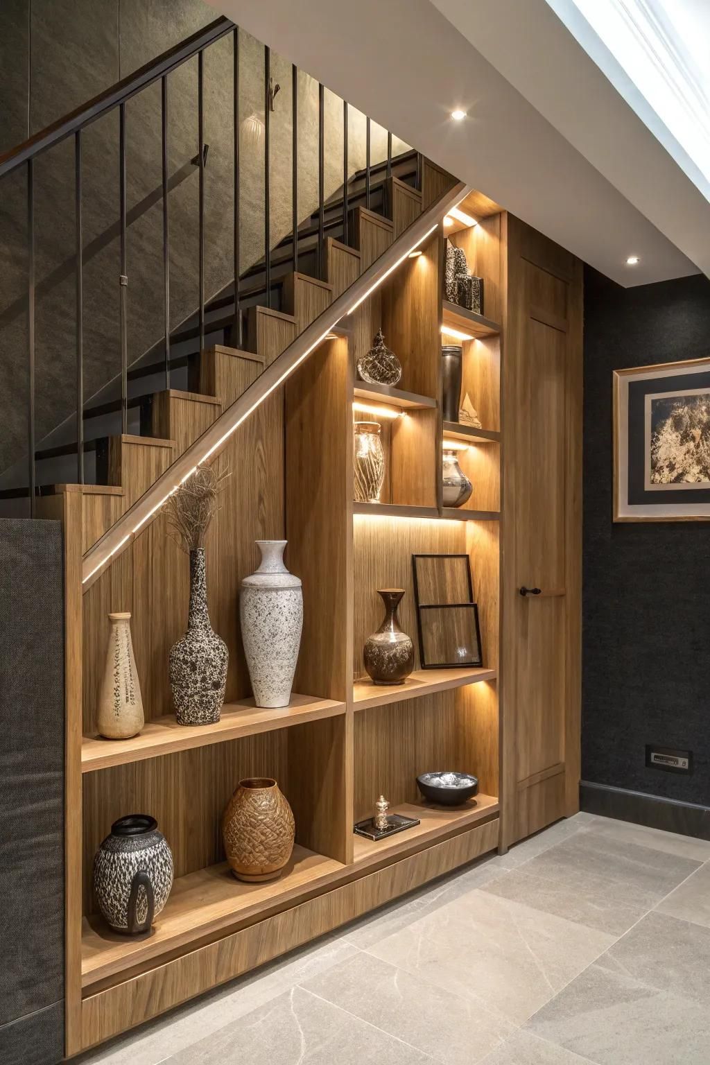 دکوری و ویترین پذیرایی توکار