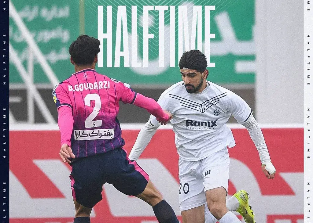 نیمه نخست در سکوت؛ آلومینیوم و ملوان بدون گل به رختکن رفتند!