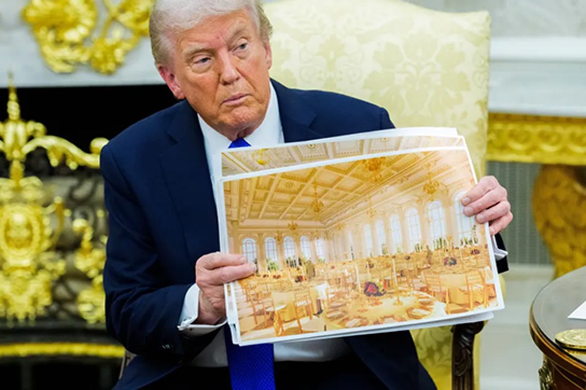 ترامپ قصد دارد سالن رقصی بزرگ‌تر از کاخ سفید بسازد؛ پروژه‌ای میلیون دلاری که همه را شگفت‌زده کرد!