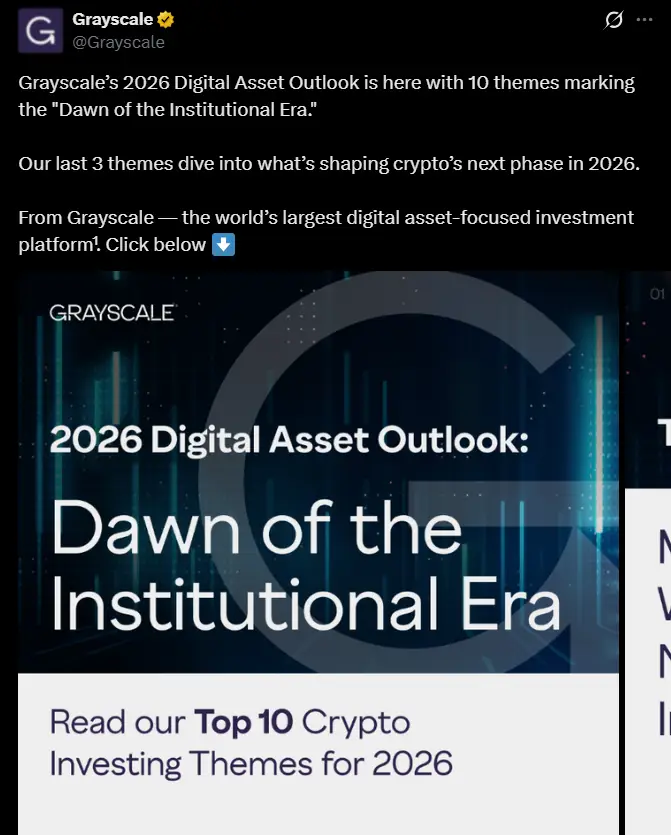 چشم انداز داراییهای دیجیتال ۲۰۲۶ از سوی Grayscale چشم انداز داراییهای دیجیتال ۲۰۲۶ از سوی Grayscale