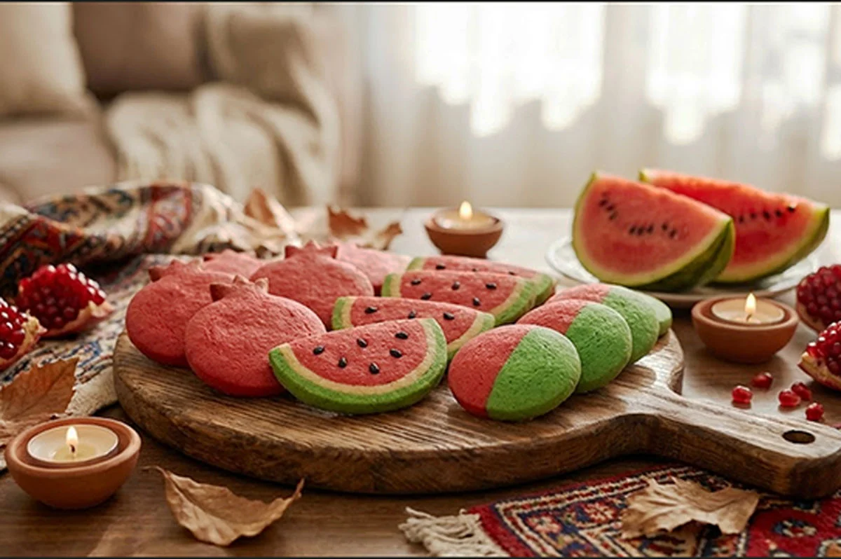 طرز تهیه کوکی یلدایی خوشمزه و راحت به سبک قنادی‌ها