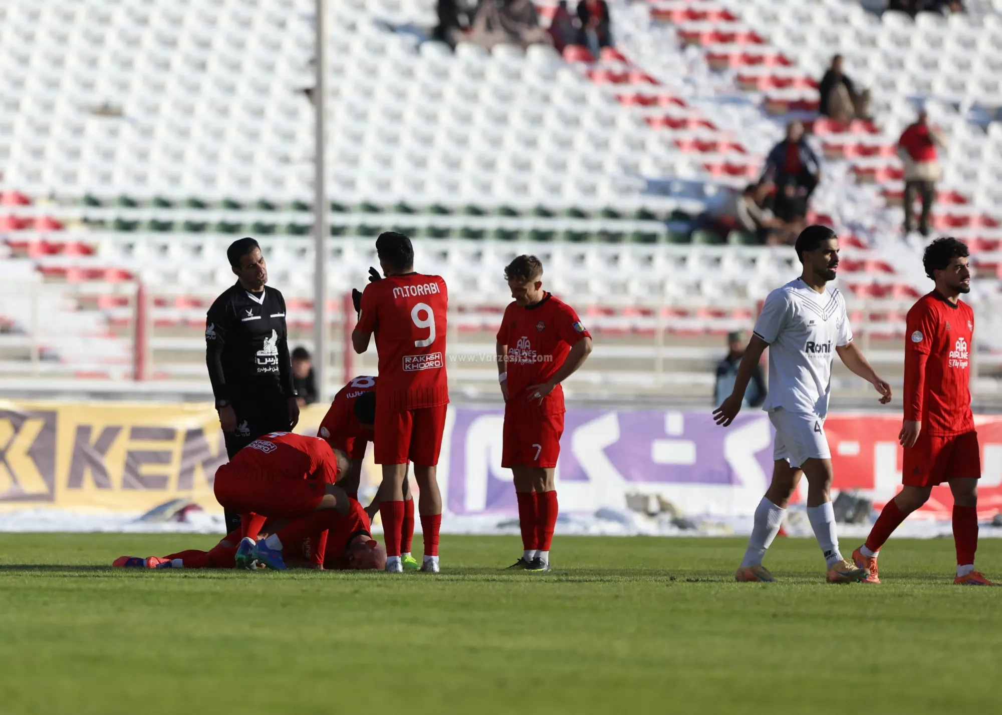 کارشناسی صحنه‌های مشکوک تراکتور – ملوان