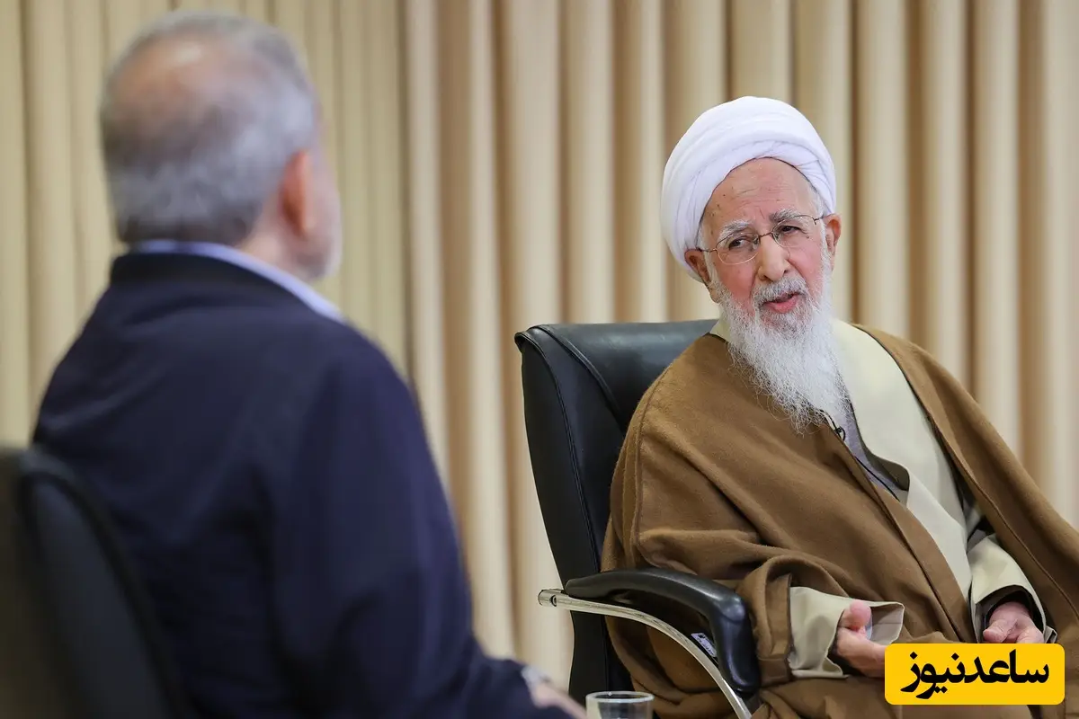 آیت الله جواد آملی  و دکتر پزشکیان 