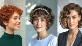 ۴۵ مدل موی فر کوتاه که چهره‌تان را دگرگون می‌کند؛ از استایل روزمره تا VIP مراسم!