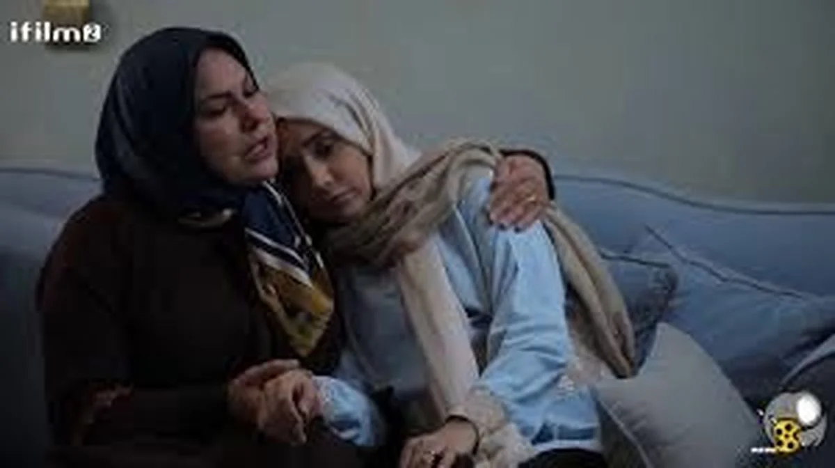 قاب مشترک «ریحانه و سهیلا» در پشت صحنه آنام