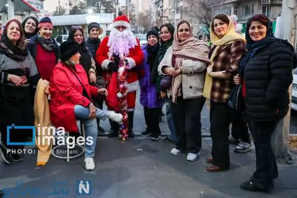 جشن کریسمس در تهران