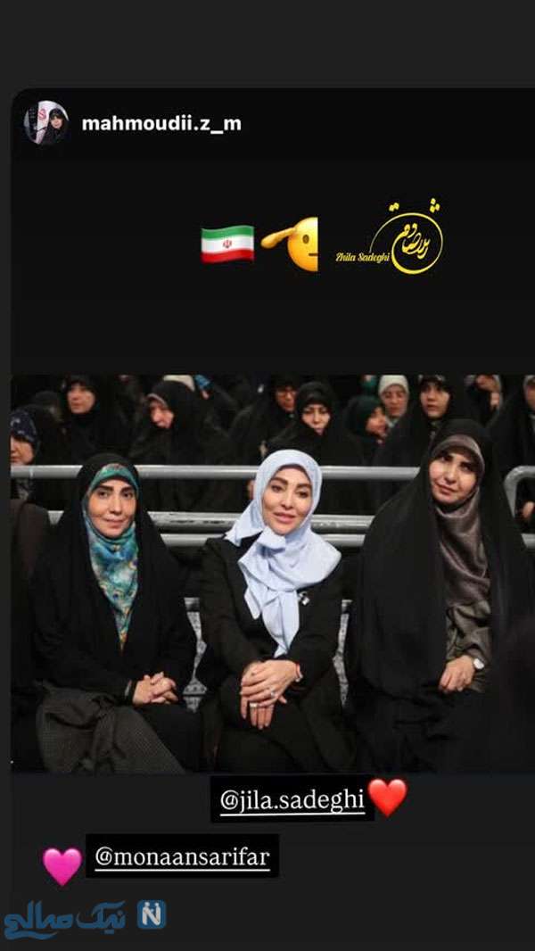 قابی از زیلا صادقی و همکارانش