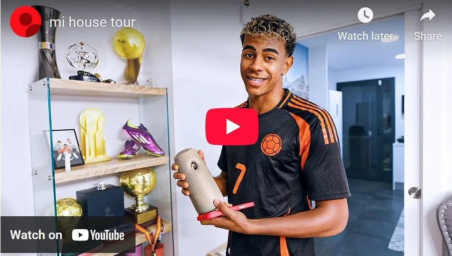 لامین یامال با کانال یوتیوب خود، راه رونالدو را تکرار کرد؛ عجله کنید و سابسکرایب کنید!