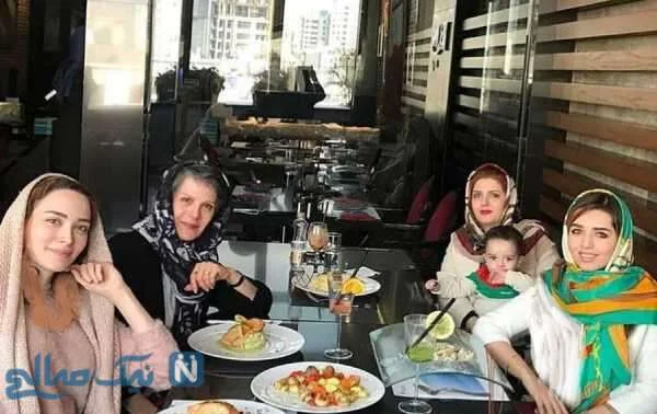 بهنوش طباطبایی و مادرش