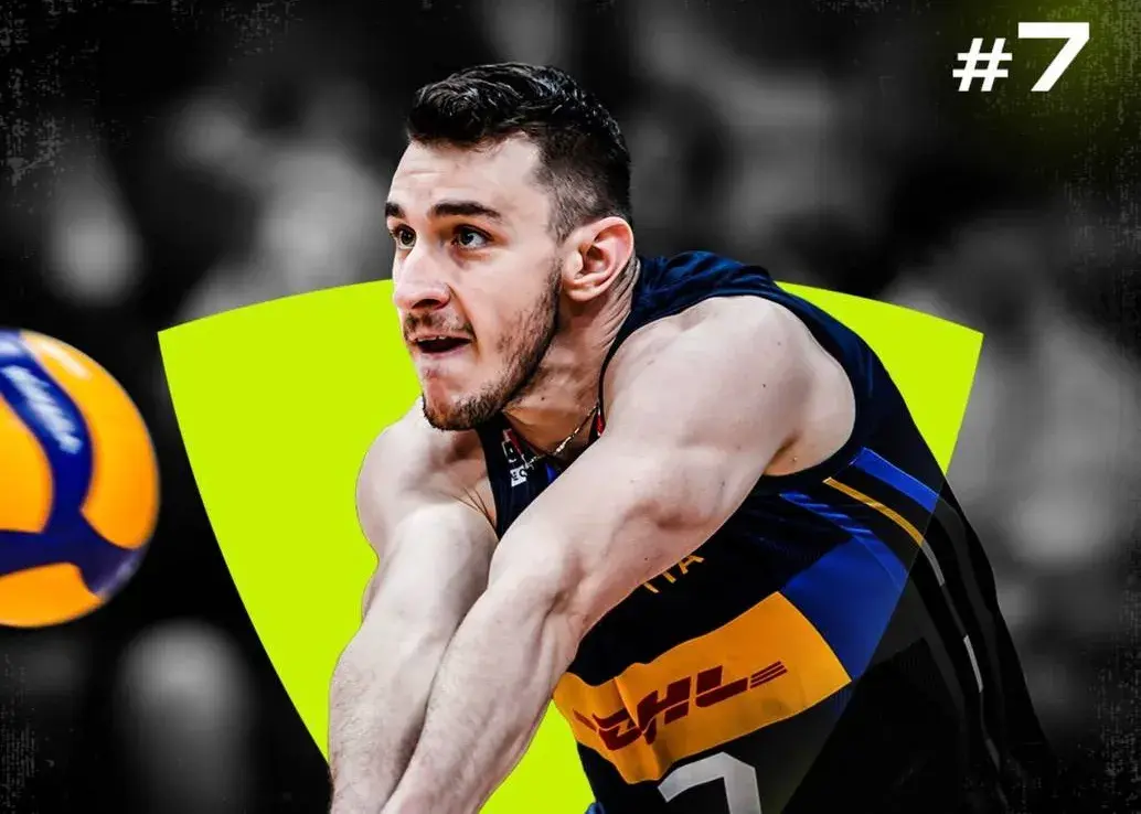 رسمی: فابیو بالاسو، لیبروی ایتالیا، در جمع ۷ بازیکن برتر والیبال جهان قرار گرفت!