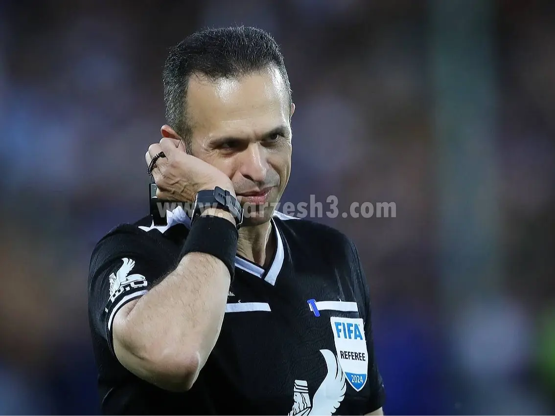 بیژن حیدری، داور بین‌المللی، قضاوت حساس پرسپولیس – تراکتور را بر عهده گرفت!