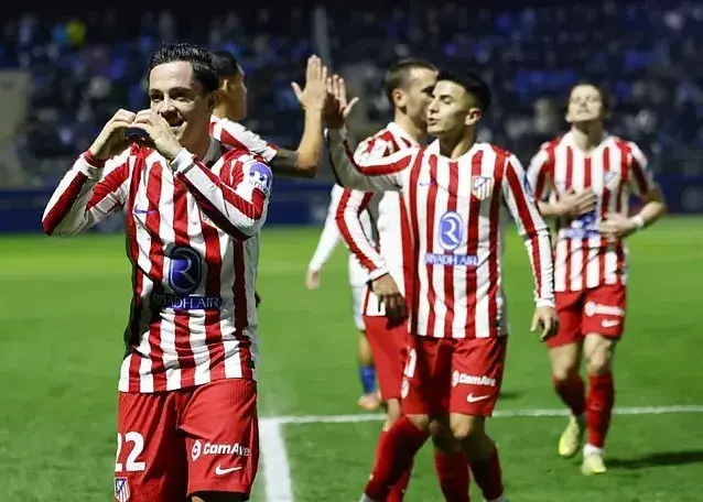 اتلتیکو مادرید در کوپا دل‌ری با پیروزی نفس‌گیر، دشمن سرسخت را شکست داد!