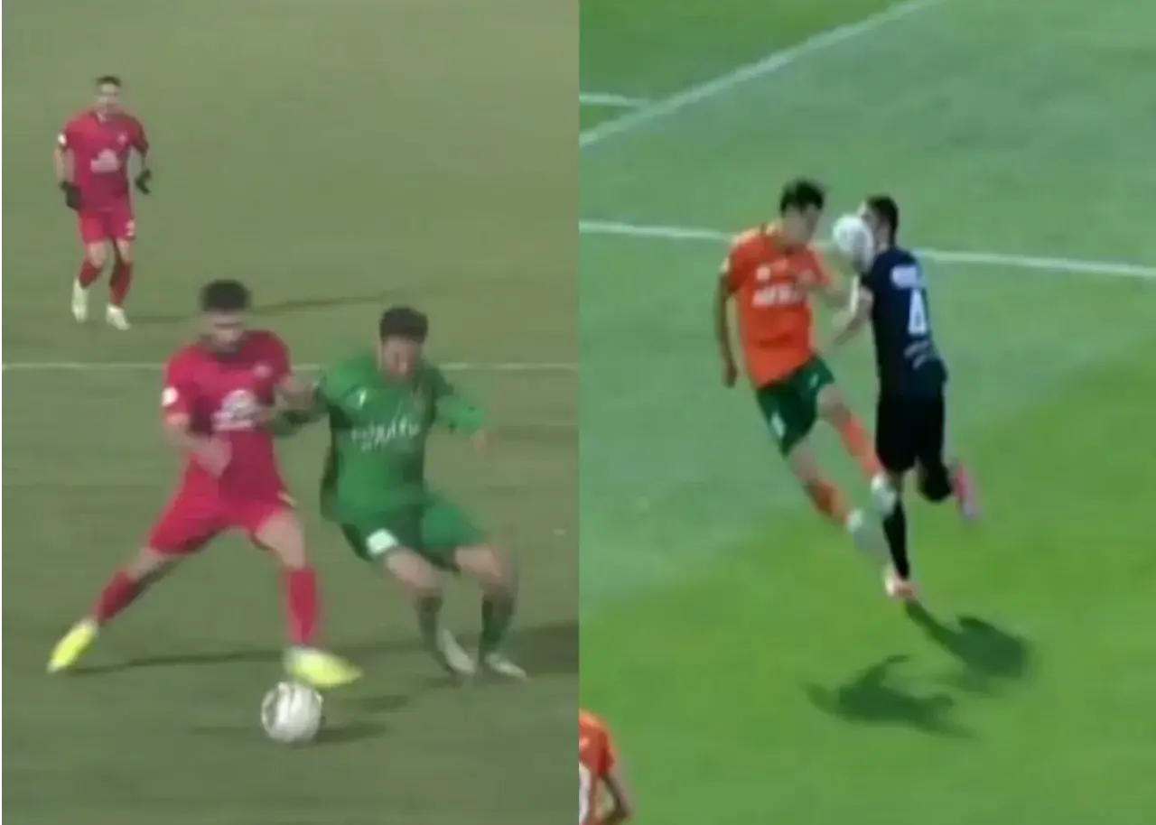 صحنه‌های جنجالی دیدار پرسپولیس و تراکتور؛ چرا پنالتی اعلام نشد؟