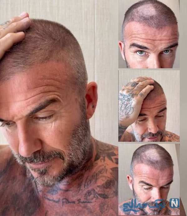 موهای دیوید بکهام