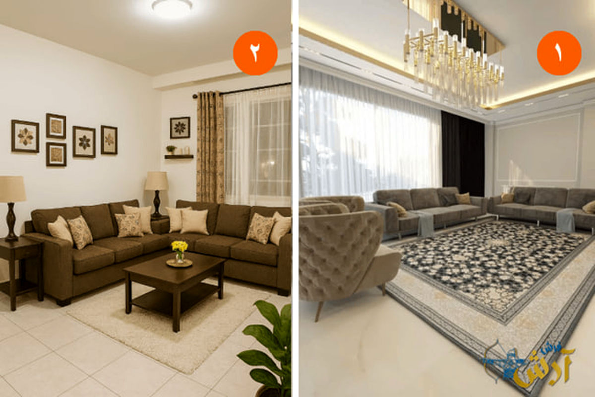 زندگی در خانه‌های کوچک ۶۰ متری؛ ۱۰ نکته طلایی و ۶ ایده دکوراسیون که باید بدانید!