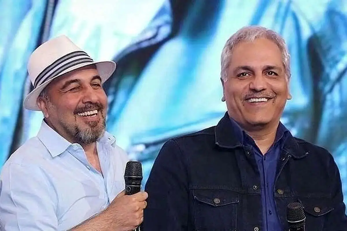 شوخی‌های جنجالی مهران غفوریان و رضا عطاران درباره مهران مدیری در جشن حافظ!