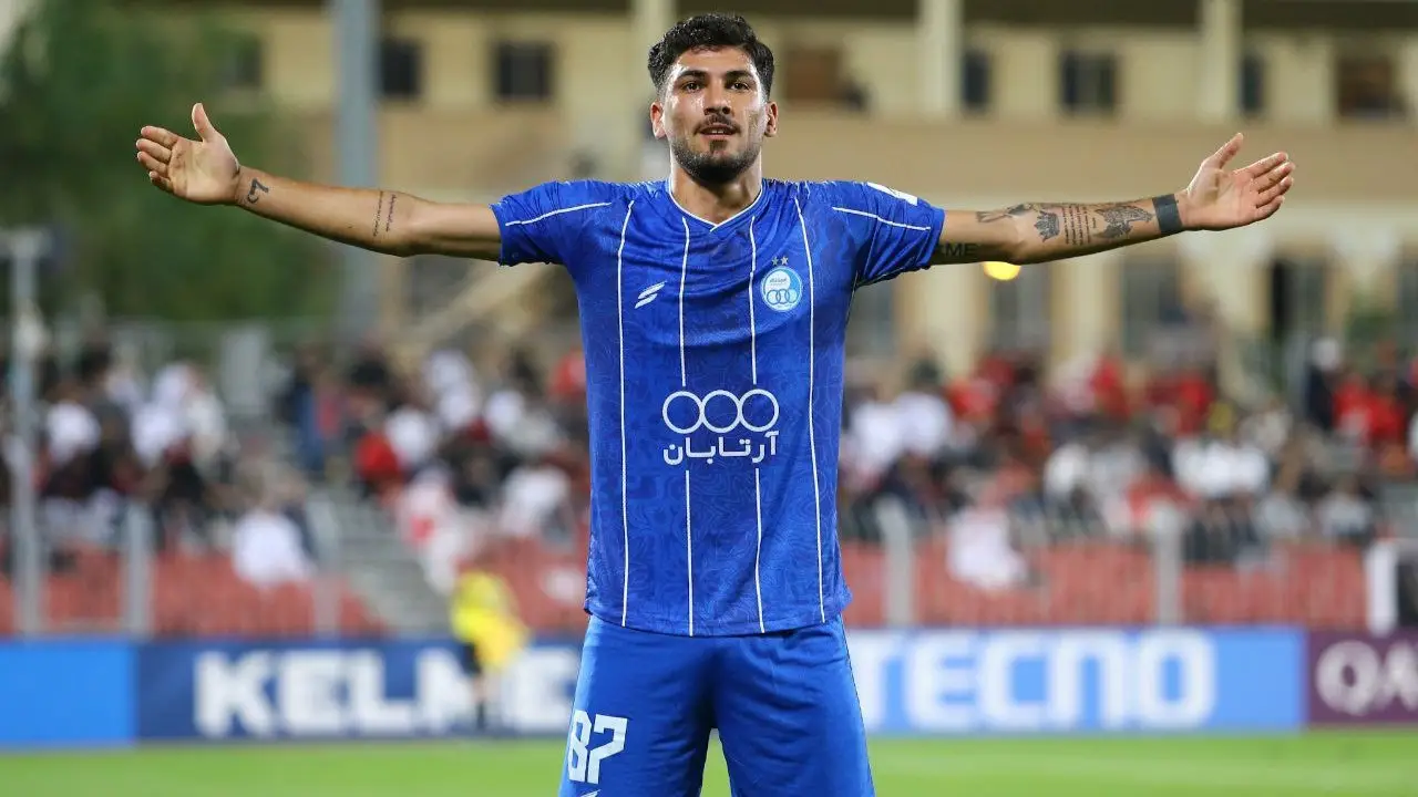 اسماعیل قلی‌زاده؛ مرد کلیدی استقلال در اولین گل آسیایی تیمش!