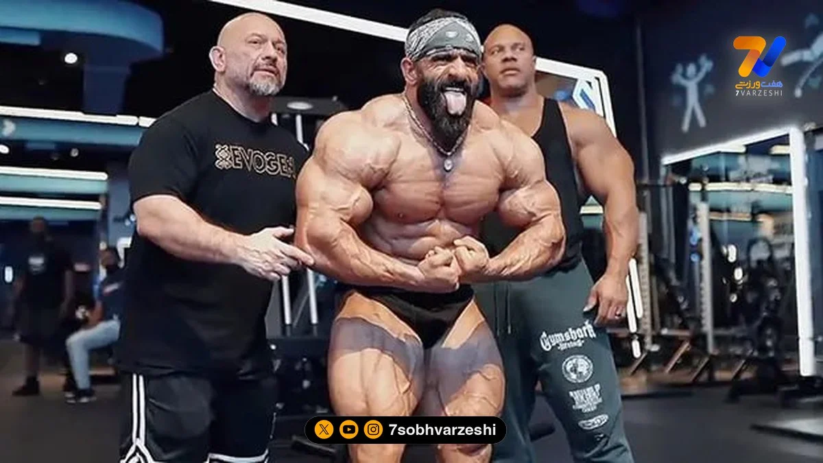 هادی چوپان در دو هفته؛ قهرمان آرنولد کلاسیک با تغییر شگفت‌انگیز بدن!
