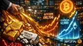 شدیدترین سقوط روزانه طلا؛ زمان چرخش سرمایه از فلزات گرانبها به کریپتو فرا رسیده؟
