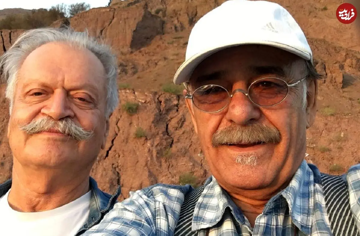 سفر شگفت‌انگیز در زمان؛ ملاقات دیدنی رضا بابک و بهروز وثوقی در سنین ۷۸ و ۸۶ سالگی در سال ۱۴۰۳