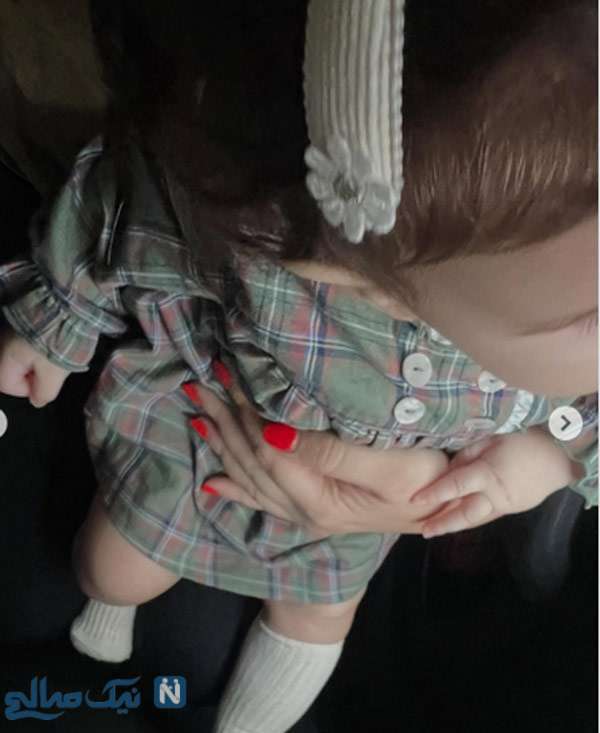 رومی دختر میترا ابراهیمی و همسرش