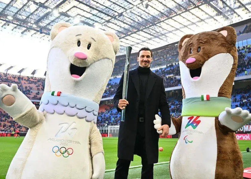 زلاتان در سن‌سیرو کنار مشعل المپیک ۲۰۲۶؛ آماده برای یک افتتاحیه تاریخی!