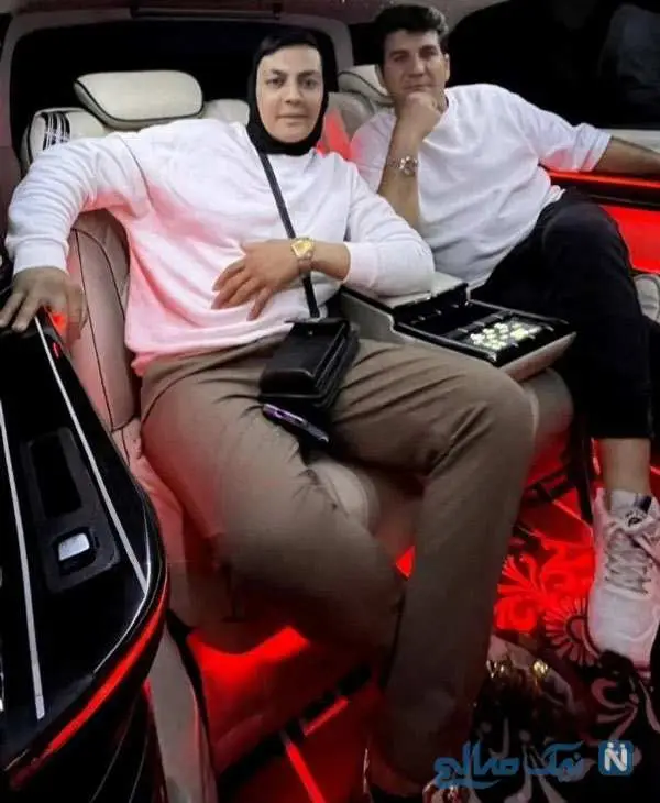 شهربانو منصوریان و شوهرش