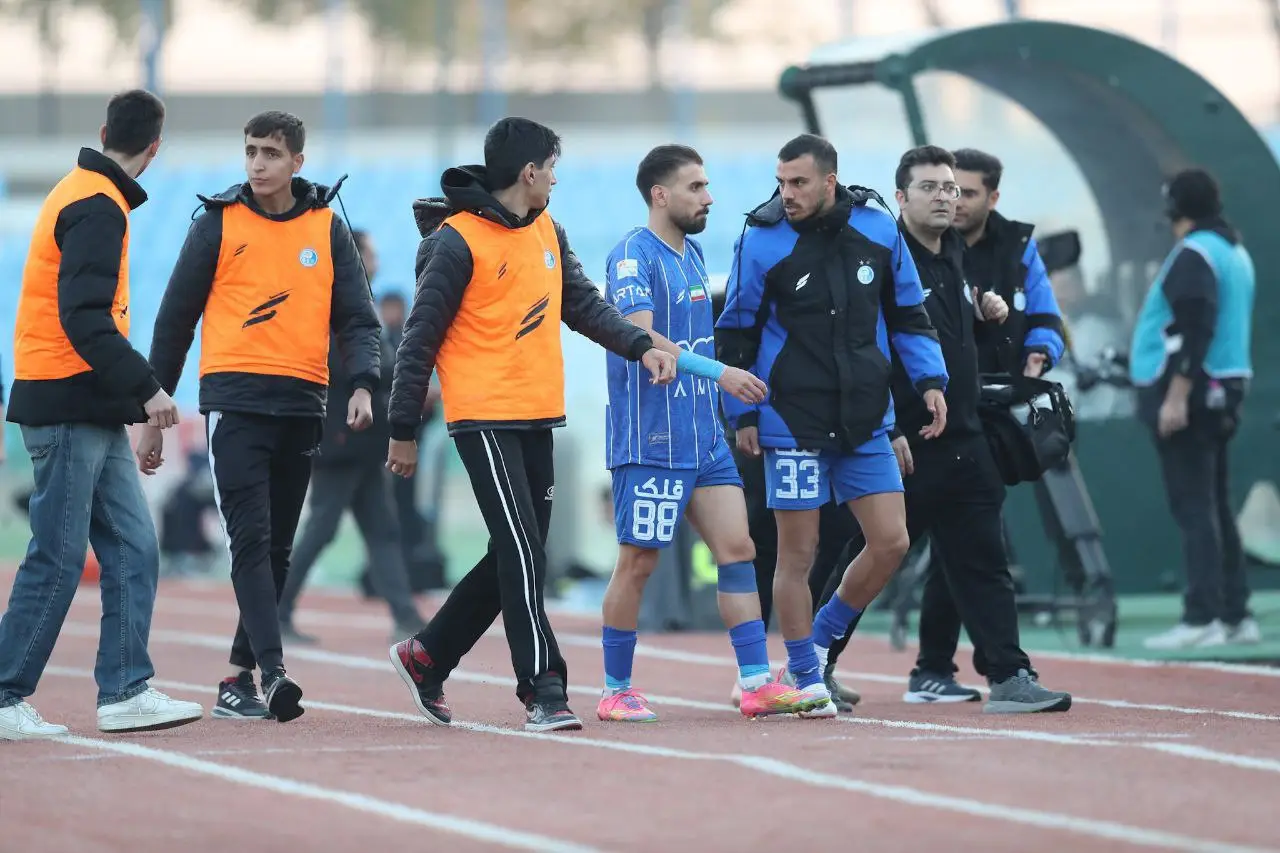 شکستگی ساق پا هافبک استقلال؛ غیبت اجباری در حساس‌ترین بازی آسیا!