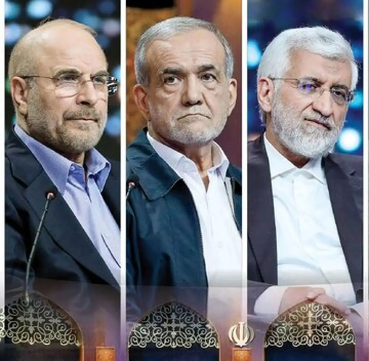 حمله تند قالیباف و جلیلی به پزشکیان؛ فاز انتخاباتی همچنان گرم است!