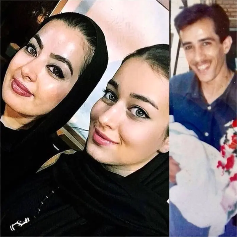 پدر و مادر مه لقا مینوش زاد