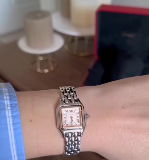 ساعت پلنگی کارتیه