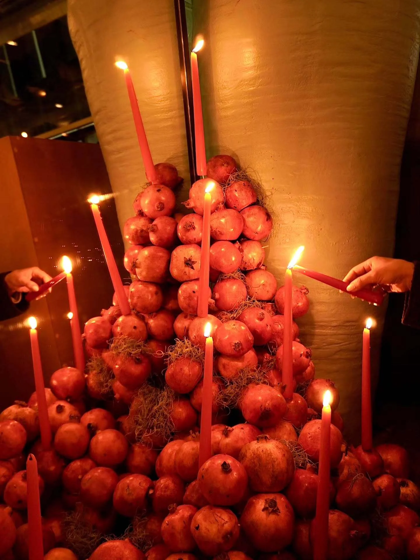 استایل زیبای همسر بهرام رادان در شب یلدا توجه‌ها را جلب کرد