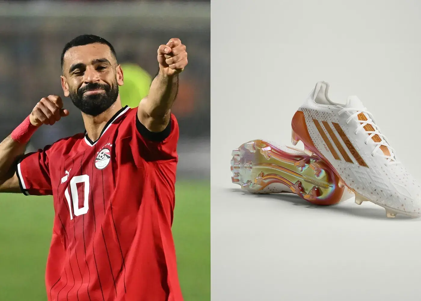 آدیداس با رونمایی کفش اختصاصی محمد صلاح، بار دیگر فوتبال مصر را متحول کرد!
