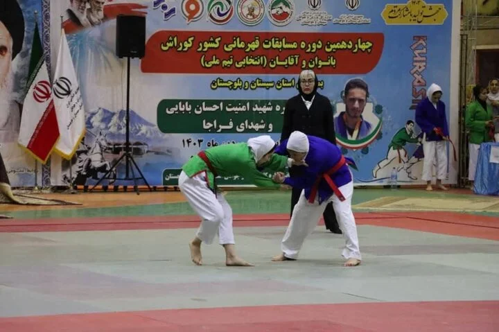 اصفهان با درخشش در کوراش دختران، قهرمان بی‌رقیب کشور شد!