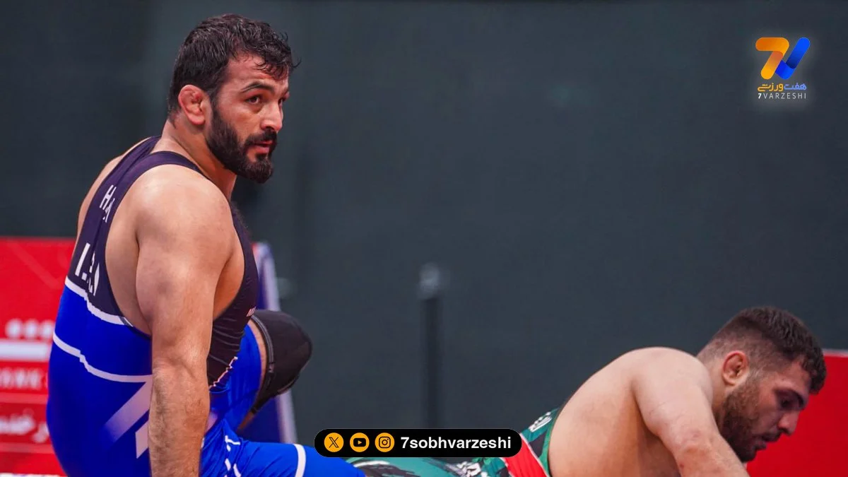 حسن یزدانی با دوبنده آبی؛ شیرشاه ایران در اوج افتخار دوباره!
