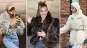کت‌های خزدار بر تن سلبریتی‌ها؛ ترند گرم امسال را چگونه به تن کنیم؟