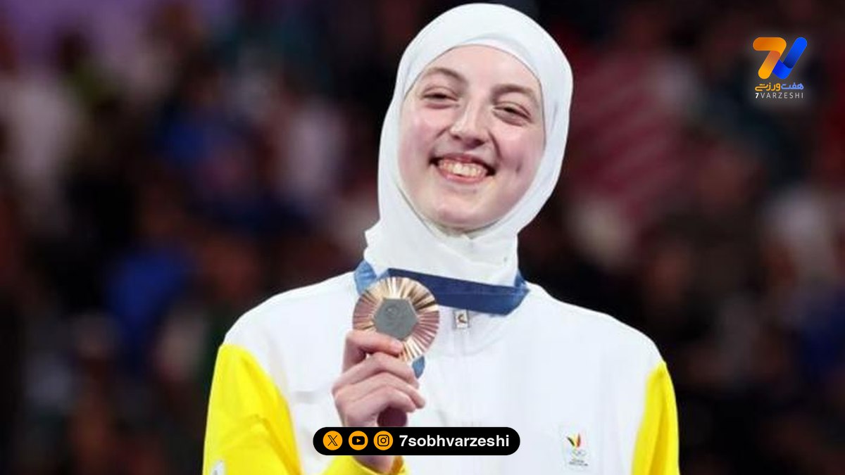 رقیب مبینا نعمت‌زاده با حجاب کامل اسلامی در رقابت‌های تکواندو غوغا به پا کرد!