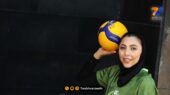 مهسا صابری؛ دختر قدبلند والیبال ایران که در لیگ ترکیه می‌درخشد!