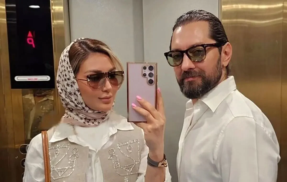 تفریح لاکچری مینا مختاری در کنار عاقد مراسم عقد؛ زیبایی که همه را شگفت‌زده کرد!