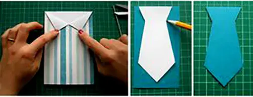 عکس درست کردن کارت پستال روز مرد