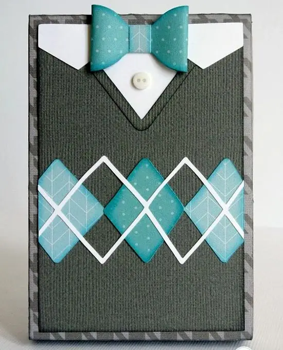 عکس  کارت پستال روز مرد مدل پیراهن و لباس