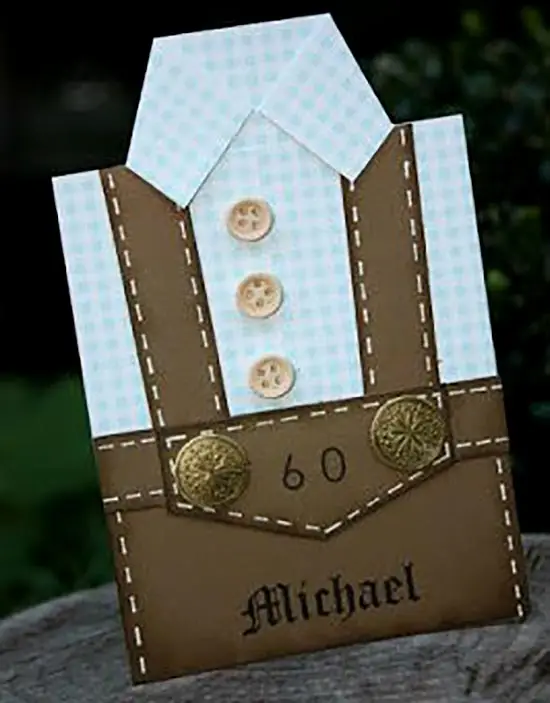 عکس کارت پستال روز مرد مدل پیراهن و لباس